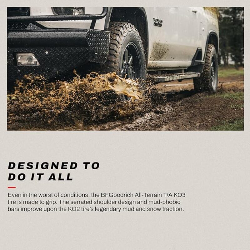 BFGoodrich All Terrain T/A KO3 35x12.50R20/F 125R BFGoodrich Automotive/UTV Tires - On Road AXOPROS
