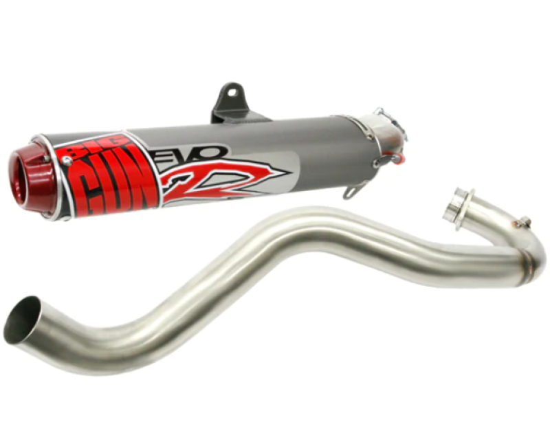 Big Gun 08-13 Honda TRX 700XX EVO R Series Slip On Exhaust Big Gun Powersports Exhausts AXOPROS