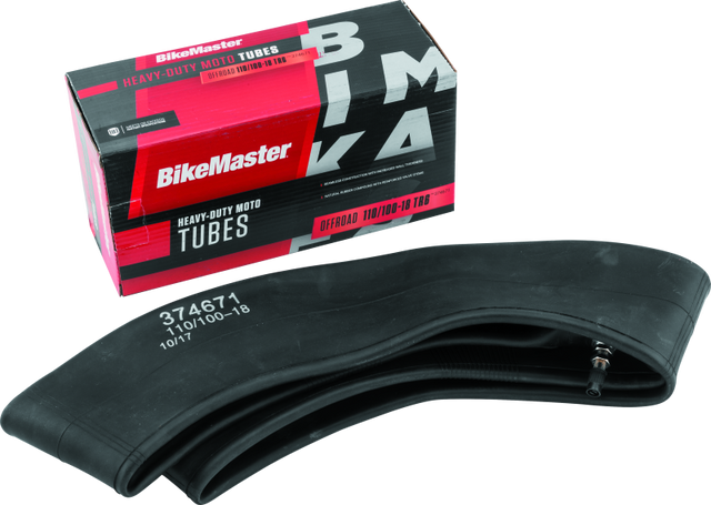 BikeMaster 110/100-18 TR6 Tube Heavy Duty BikeMaster Tire Tubes  AXOPROS