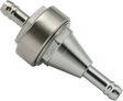 BikeMaster 1/4in Inline Fuel Filter - Titanium BikeMaster Fuel Filters  AXOPROS