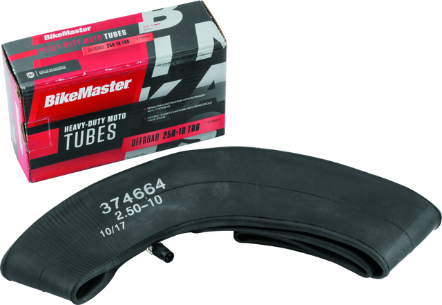 BikeMaster 2.50-10 TR6 Tube Heavy Duty BikeMaster Tire Tubes  AXOPROS