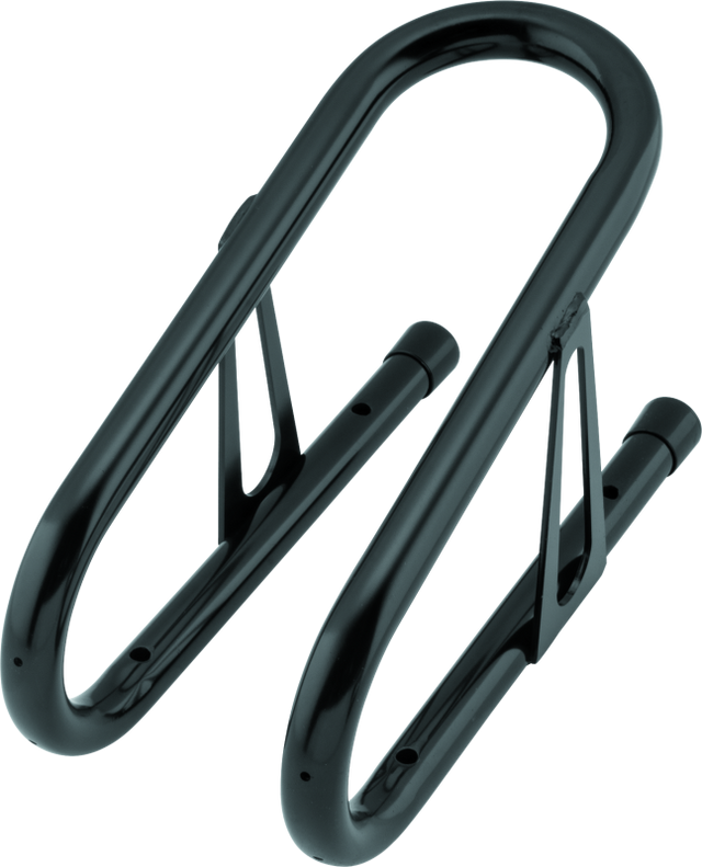 BikeMaster 3-1/2in Wheel Chock - Black BikeMaster Wheel Accessories  AXOPROS