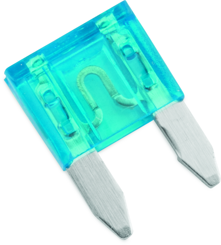 BikeMaster 5Piece 15A Replacement Mini Blade Fuse BikeMaster Light Accessories and Wiring AXOPROS