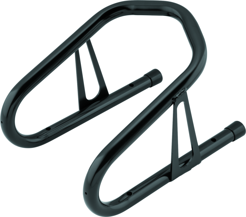 BikeMaster 6-1/2in Wheel Chock - Black BikeMaster Wheel Accessories  AXOPROS