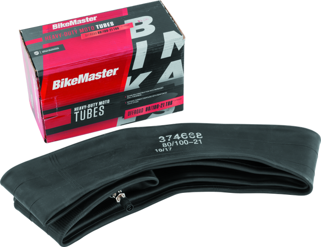 BikeMaster 80/100-21 TR6 Tube Heavy Duty BikeMaster Tire Tubes  AXOPROS