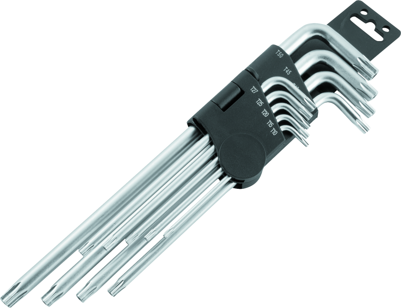 BikeMaster 9-pc Ball End Long Wrench Set - Torx BikeMaster Tools AXOPROS