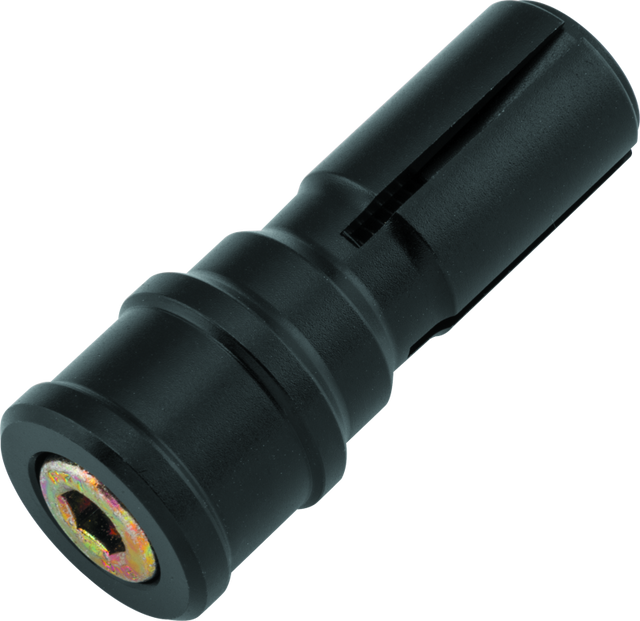 BikeMaster Adapter 7/8in Barend Mirror - Black BikeMaster Side Mirrors  AXOPROS