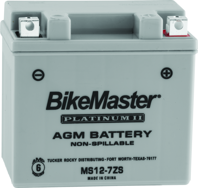 BikeMaster AGM Battery - MS12-7ZS BikeMaster Batteries AXOPROS
