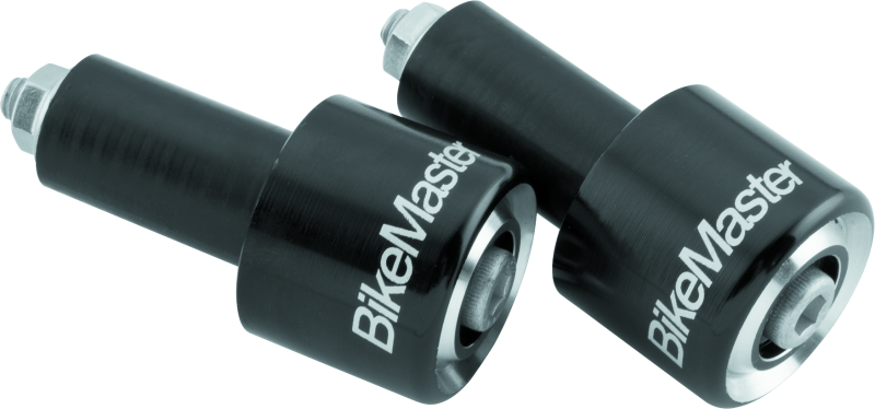 BikeMaster Anodized Aluminum Barend Pair - Black BikeMaster Handlebars  AXOPROS