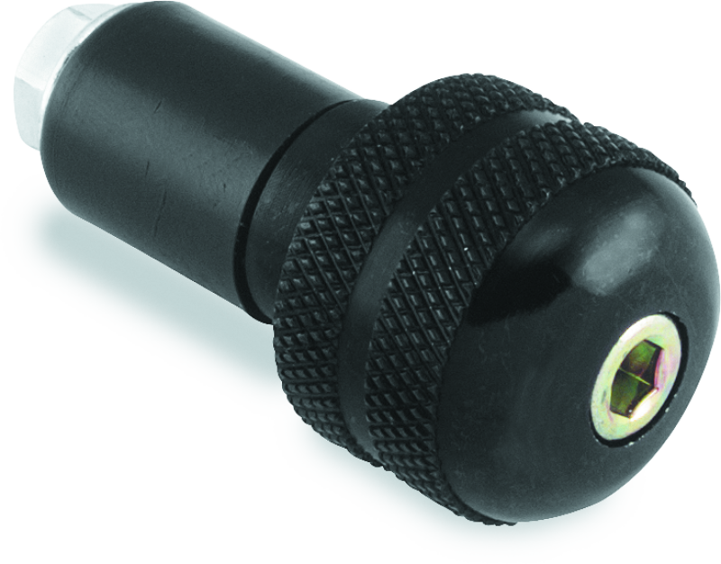 BikeMaster Anti-Vibration Bar Ends - 1in - Black BikeMaster Handlebars  AXOPROS