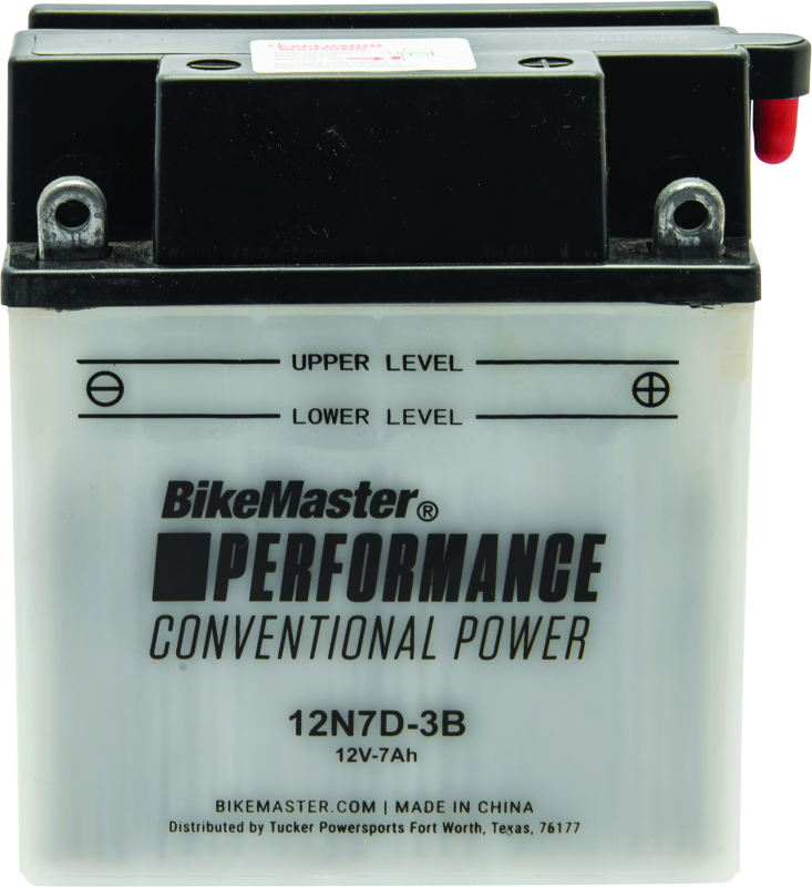 BikeMaster 12N7D-3B Battery BikeMaster Batteries AXOPROS