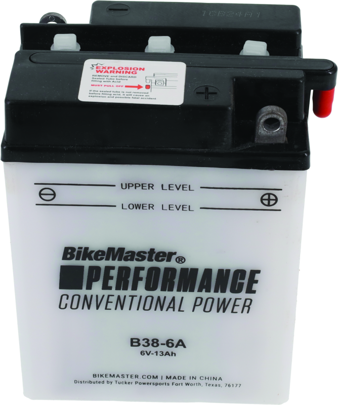 BikeMaster Battery - B38-6A BikeMaster Batteries AXOPROS