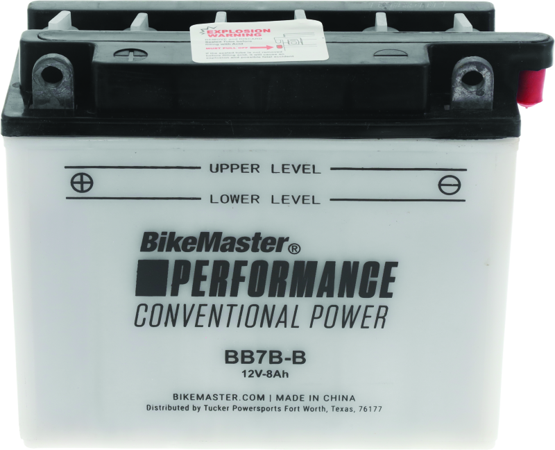 BikeMaster BB7B-B Battery BikeMaster Batteries AXOPROS