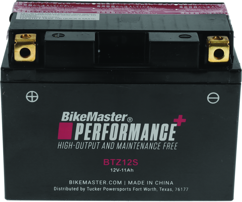 BikeMaster BTZ12S Battery BikeMaster Batteries AXOPROS