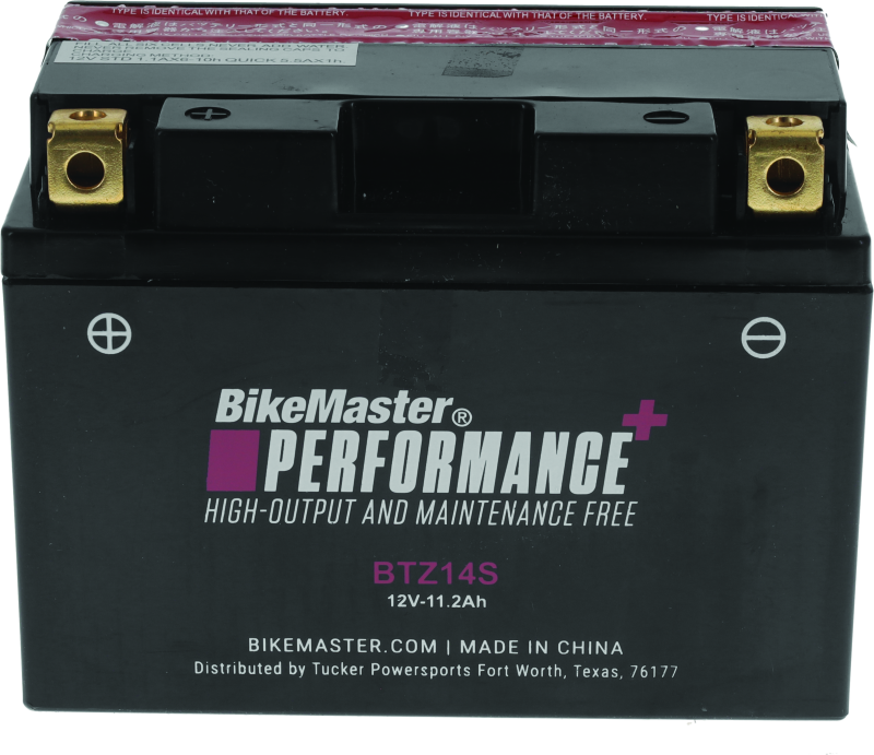 BikeMaster BTZ14S Battery BikeMaster Batteries AXOPROS