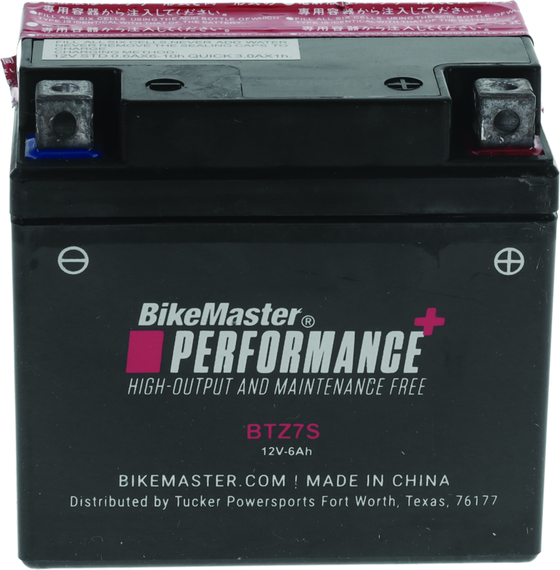 BikeMaster BTZ7S Battery BikeMaster Batteries AXOPROS
