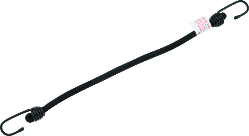 BikeMaster Bungee 18in Heavy Duty 2 Hook Black BikeMaster Cargo Tie-Downs AXOPROS