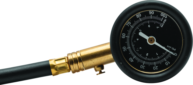 BikeMaster Dual Tire Gauge 100 PSI BikeMaster Tools AXOPROS