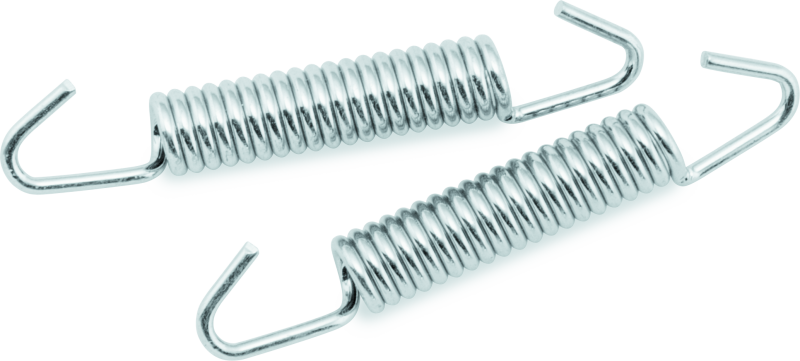 BikeMaster Exhaust Springs (Pair) - 57mm BikeMaster Exhaust Hardware AXOPROS