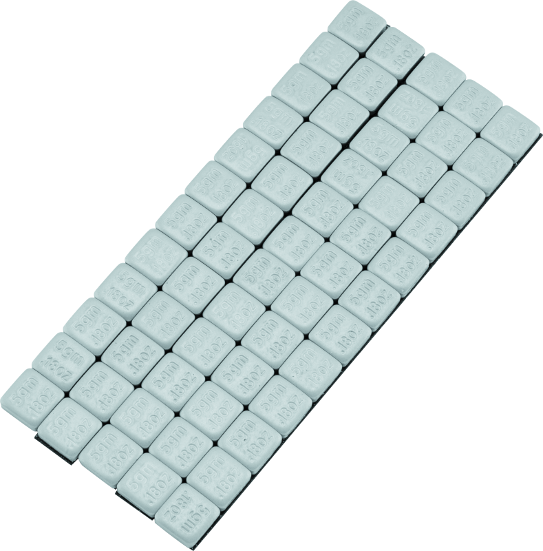 BikeMaster Square Wheel Weights Adhesive 5g BikeMaster Wheel Accessories  AXOPROS