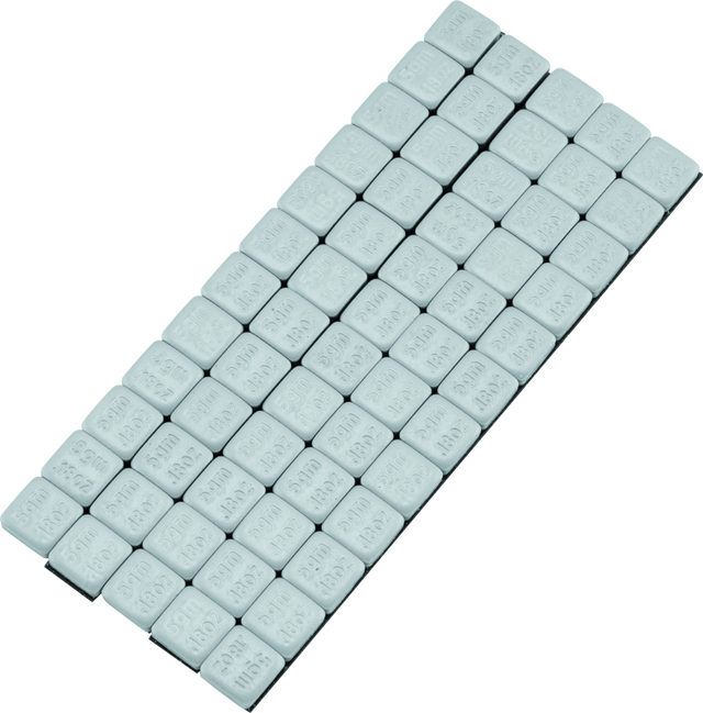 BikeMaster Square Wheel Weights Adhesive 5g BikeMaster Wheel Accessories  AXOPROS