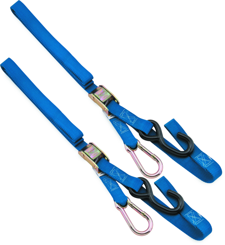 BikeMaster Tiedown Carabiner Softhook - Blue BikeMaster Cargo Tie-Downs AXOPROS