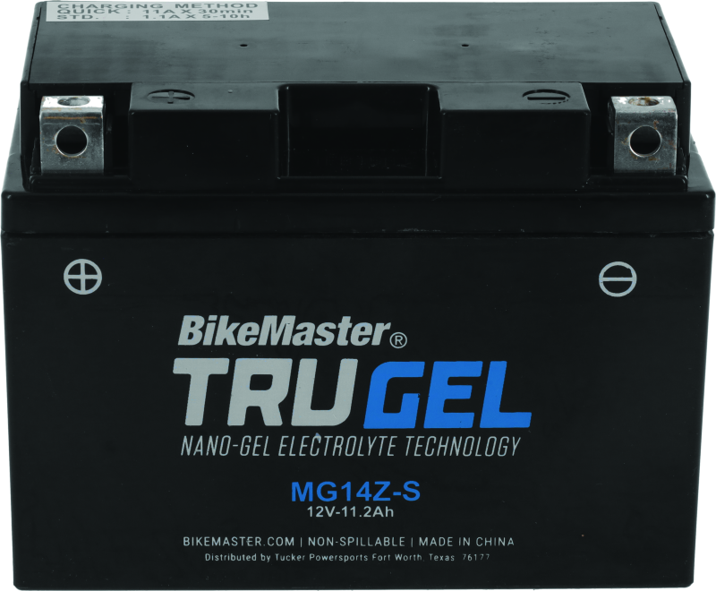 BikeMaster TruGel Battery - MG14Z-S BikeMaster Batteries AXOPROS