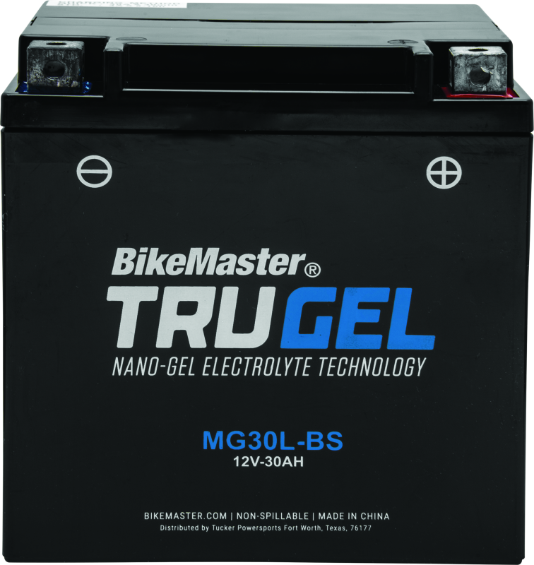 BikeMaster TruGel Battery - MG30L-BS BikeMaster Batteries AXOPROS