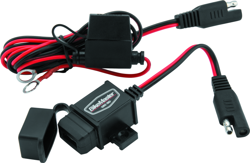 BikeMaster USB Charger Kit-SAE To USB BikeMaster Light Accessories and Wiring AXOPROS