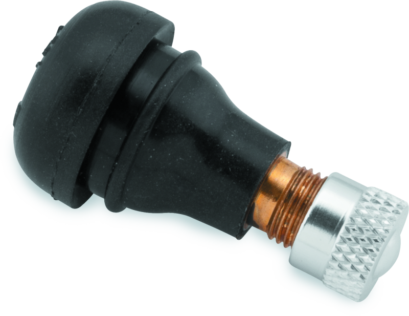 BikeMaster Valve Stem 15mm Rubber Pair BikeMaster Valve Stems  AXOPROS