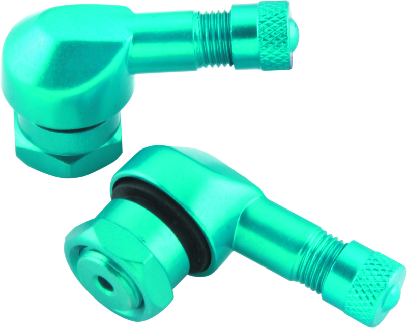 BikeMaster Valve Stem 2/Piece Pack Blue BikeMaster Valve Stems  AXOPROS