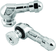 BikeMaster Valve Stem 2/Piece Pack Chrome BikeMaster Valve Stems  AXOPROS