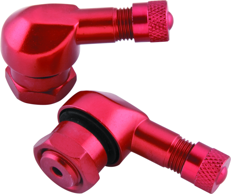 BikeMaster Valve Stem 2/Piece pack red BikeMaster Valve Stems  AXOPROS