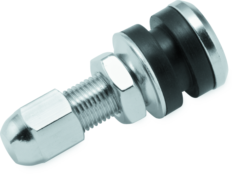 BikeMaster Valve Stem Chrome Tubeless BikeMaster Valve Stems  AXOPROS