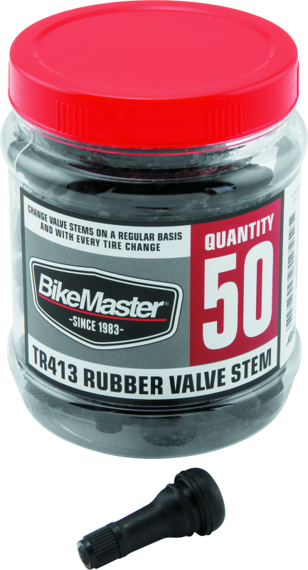 BikeMaster Valve Stem TR413 Rubber Tub/51 BikeMaster Valve Stems  AXOPROS