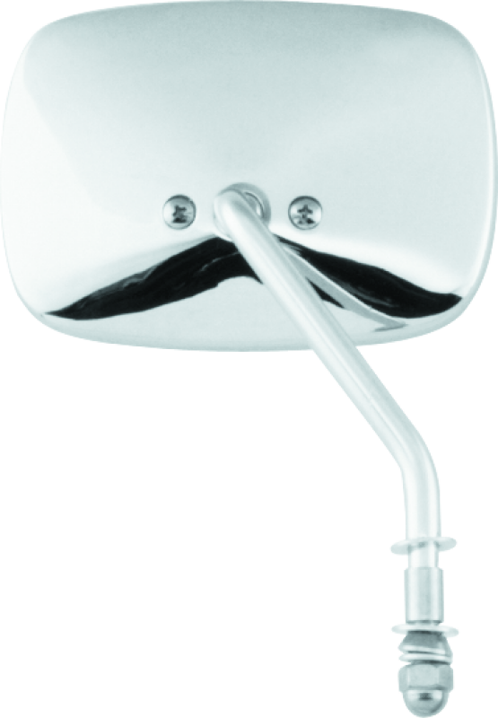 Bikers Choice 65-Up Chrome 1 Piece Left Short Stem Mirror Replaces H-D 91892-82 Bikers Choice Side Mirrors AXOPROS
