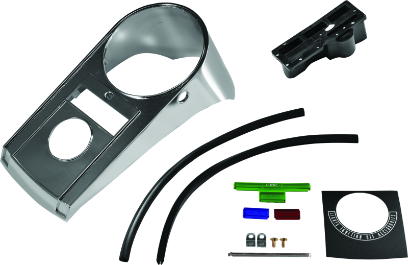 Bikers Choice 68-84FL 71-72 FX 80-86 FXWG 84-95 Softail Chrome Cast Dash Replaces H-D 71241-77T 91 Bikers Choice Dash & Interior Trim AXOPROS