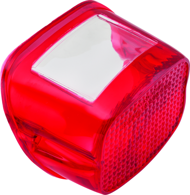 Bikers Choice 73-98 Big Twin And Sportster Replacement Taillight Lens Red Replaces H-D 68034-77 Bikers Choice Tail Lights  AXOPROS