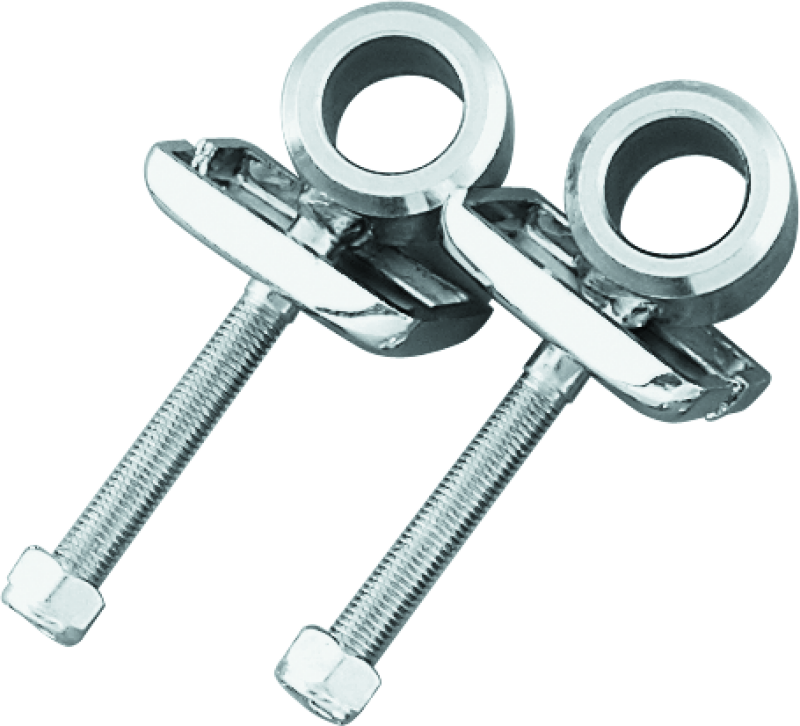 Bikers Choice 79-99 XL 73-E86 FL FX 82-94 FXR 80-83 FLT Chrome Axle Adjusters Replaces H-D 41530-84T Bikers Choice Suspension Arms & Components AXOPROS