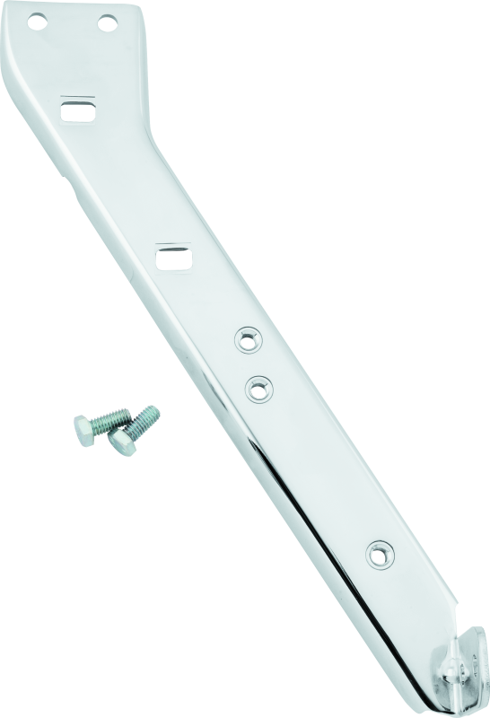 Bikers Choice 85-08 FLH FLT Chrome Saddlebag Rail Support Left Bikers Choice Bags - Saddlebags AXOPROS