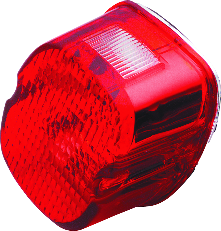 Bikers Choice 99-03 Big Twin & XL Red Laydown Taillight With Top License Light Bikers Choice Tail Lights  AXOPROS