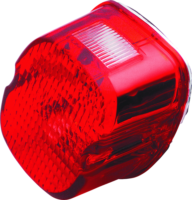 Bikers Choice 99-03 Big Twin & XL Red Laydown Taillight With Top License Light Bikers Choice Tail Lights  AXOPROS