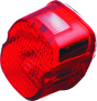 Bikers Choice 99-03 Big Twin & XL Red Laydown Taillight With Top License Light Bikers Choice Tail Lights  AXOPROS
