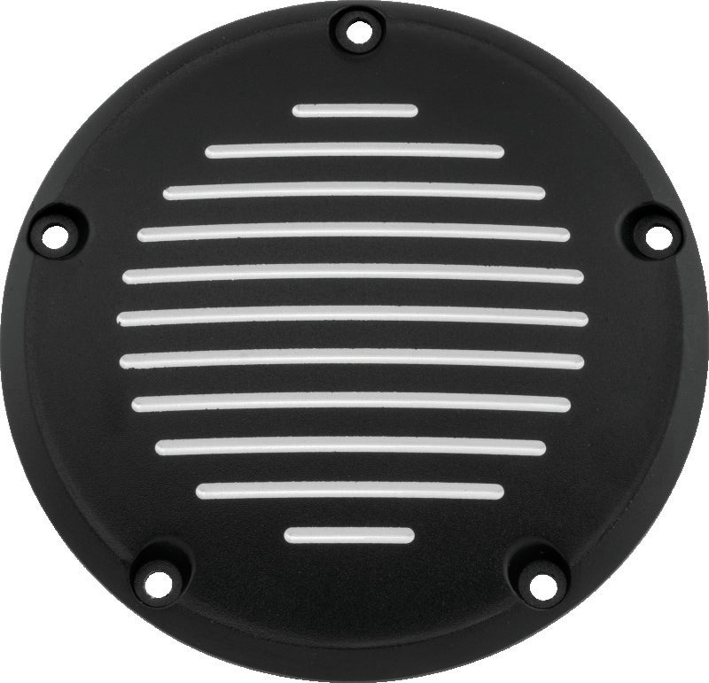 Bikers Choice 99-Up Big Twin Black 5 Hole Derby Cover Bikers Choice Engine Covers AXOPROS