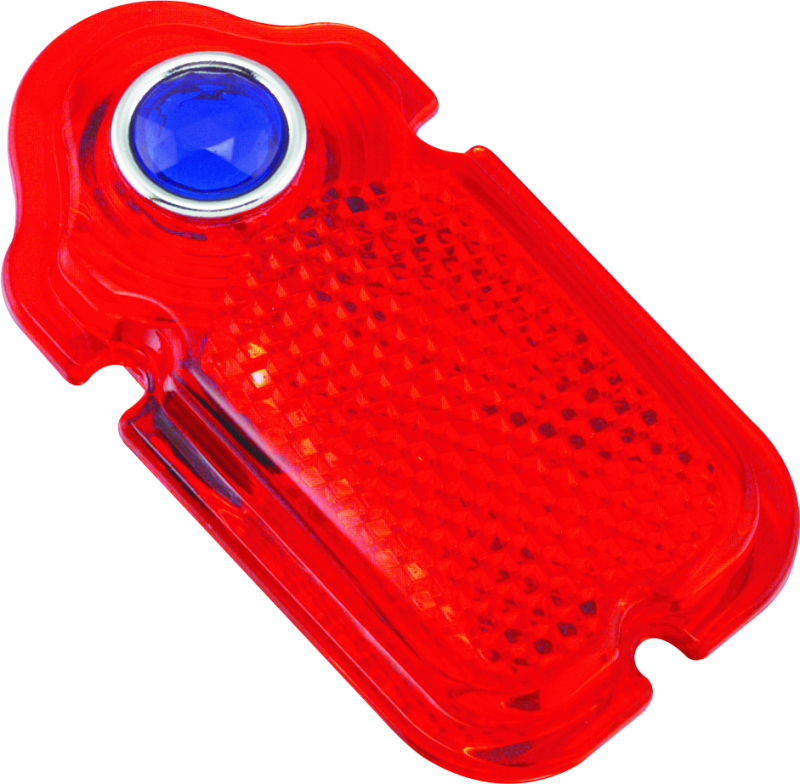 Bikers Choice Blue Dot Taillight Lens 47-54 Tombstone Replaces H-D 68090-47 Bikers Choice Tail Lights AXOPROS