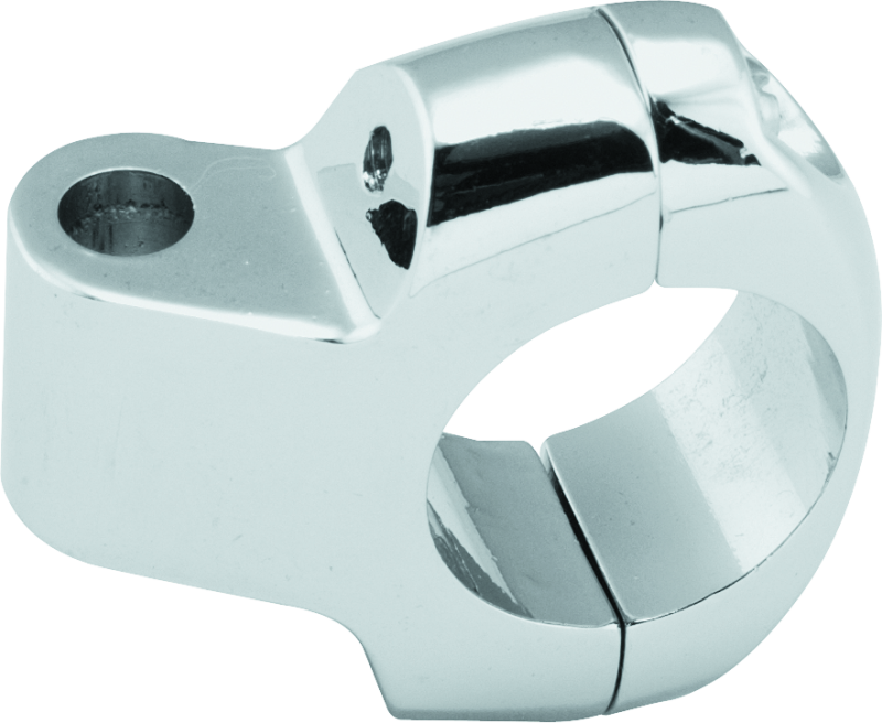 Bikers Choice Chrome Custom Mirror Clamp For 1 Inch Bar Universal Bikers Choice Side Mirrors AXOPROS