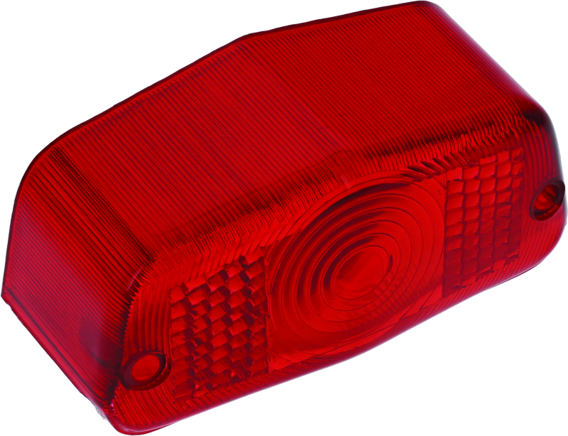 Bikers Choice Small Custom Tail Lamp Lamp Replacement Lens Lucas Style Red Bikers Choice Tail Lights  AXOPROS