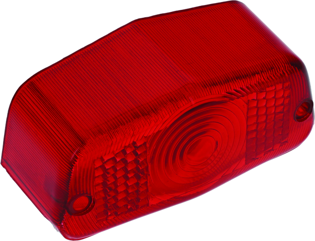 Bikers Choice Small Custom Tail Lamp Lamp Replacement Lens Lucas Style Red Bikers Choice Tail Lights  AXOPROS