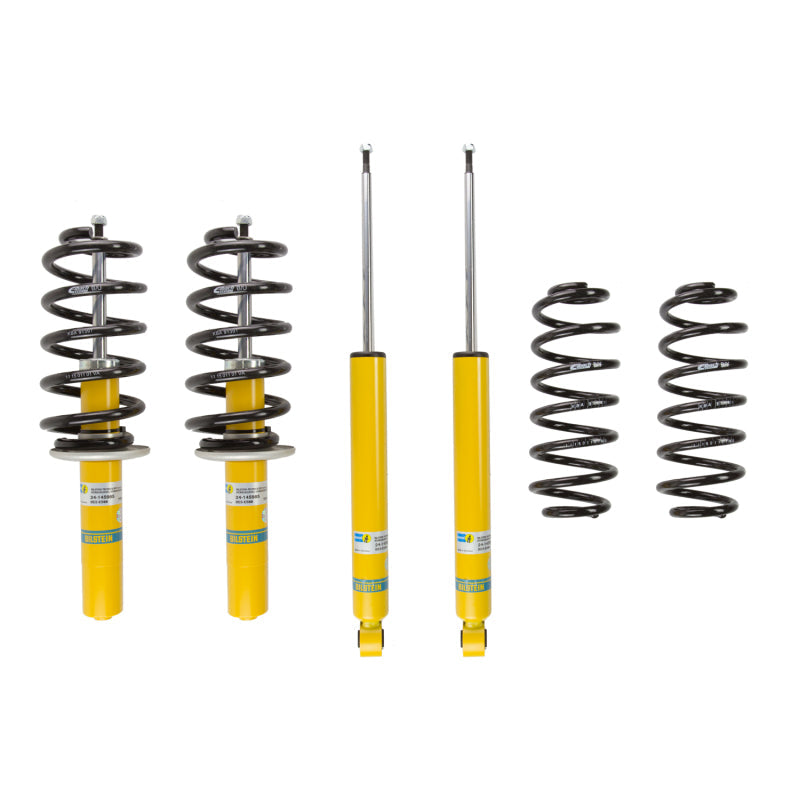 Bilstein B12 2009 Audi A4 Base Front and Rear Suspension Kit Bilstein Shock & Spring Kits AXOPROS