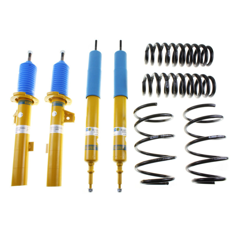 Bilstein B12 2012 BMW 135i Base Coupe Front and Rear Suspension Kit Bilstein Shock & Spring Kits AXOPROS